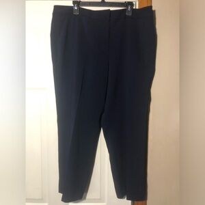 Talbots Blue Dress Pants Classic Straight-Leg